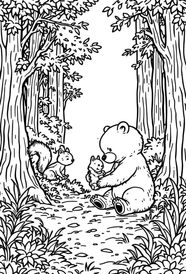 Bear sketch